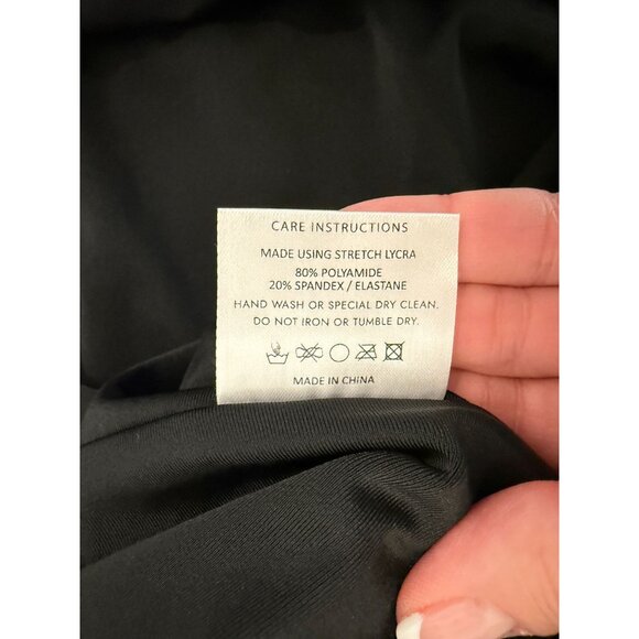 Khanum’s x Revolve Black Khine Gown NWT Off Shoulder Crystal Strap Maxi  - S - Picture 8 of 14